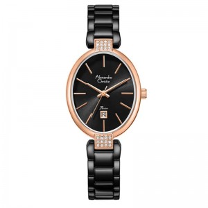 Alexandre Christie AC 2C21 Rosegold Black LDBBRBA